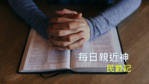 每日親近神 06/17 民數記 第42天